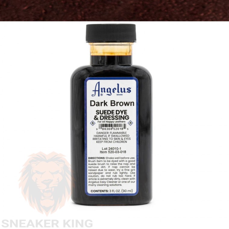 Барвник для замші Angelus Dark brown suede dye (темно-коричневий) made in USA